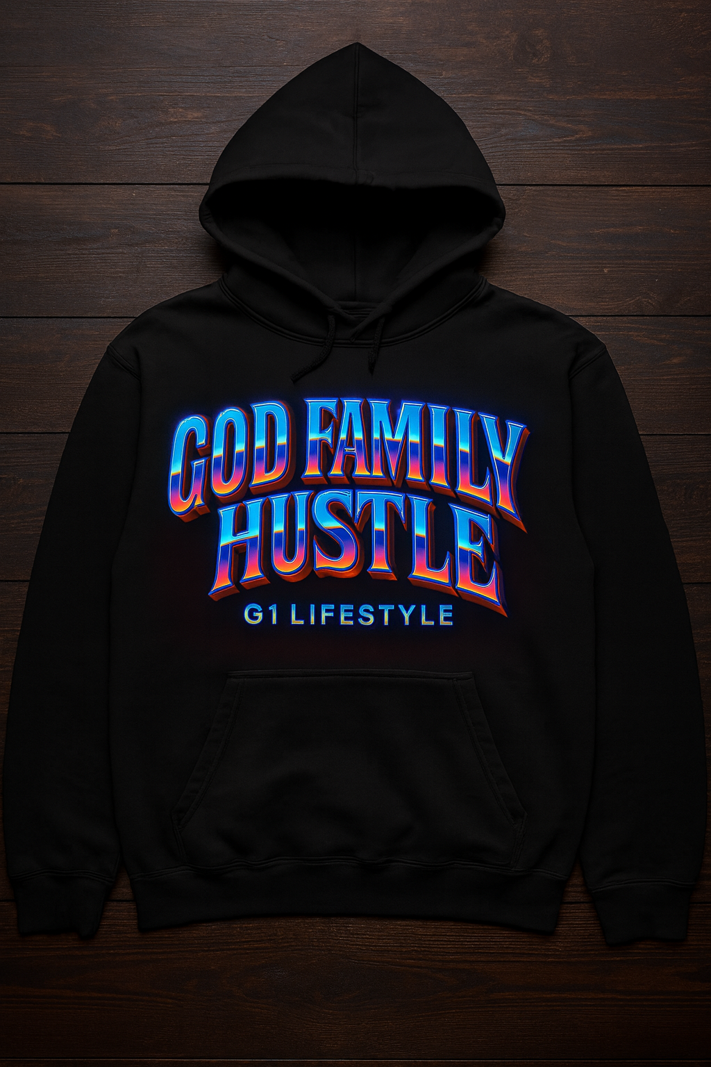 God Family Hustle tee